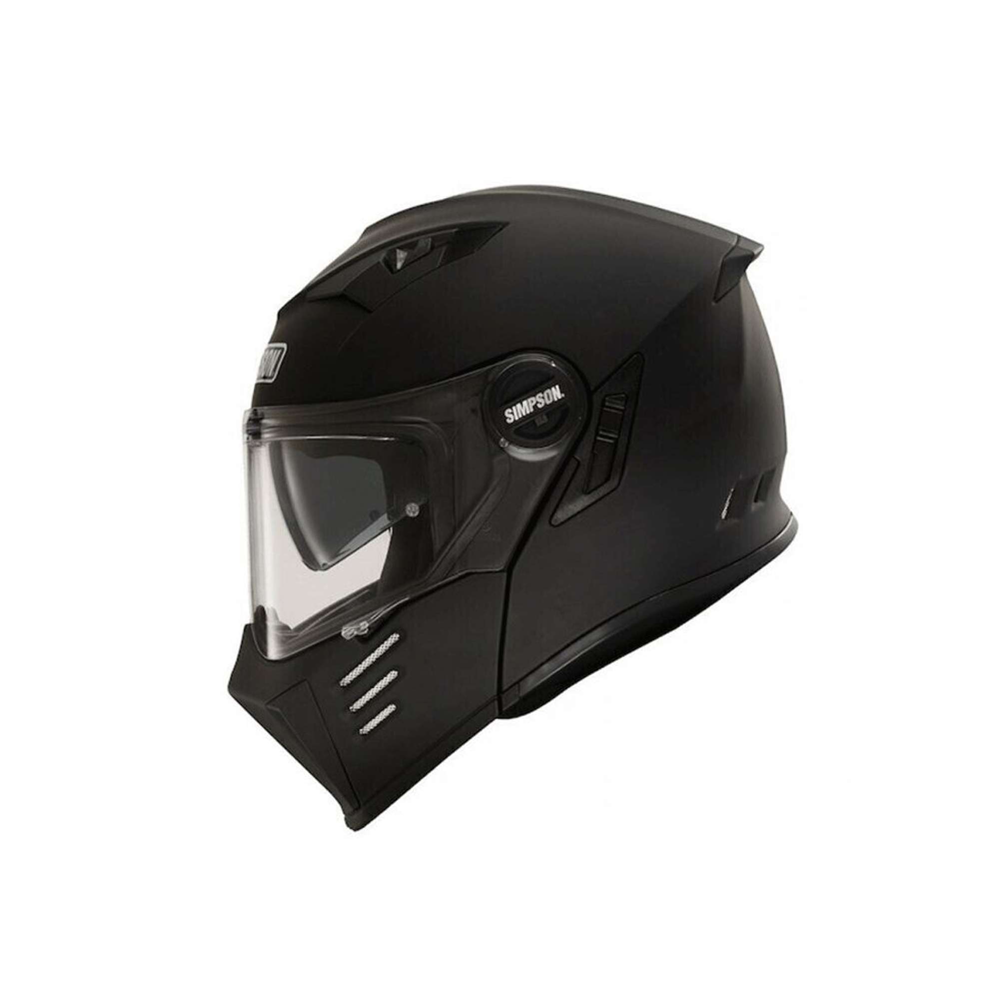 CASCO DE MOTO SIMPSON DARKSOME NEGRO MATE - 2