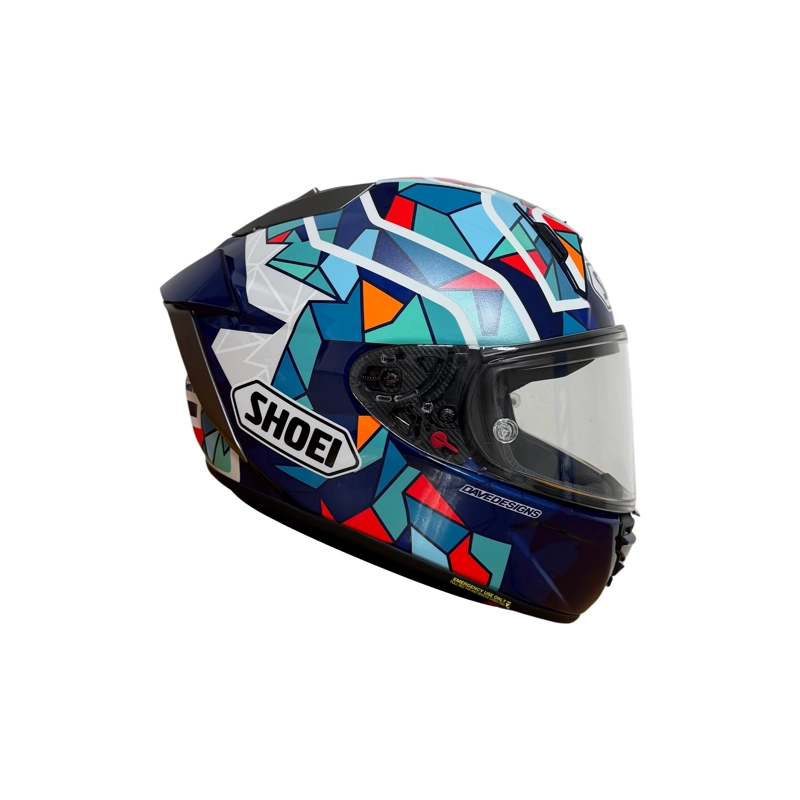 CASCO DE MOTO SHOEI HELMETS X-SPR PRO MARQUEZ BARCELONA TC-10 - 6