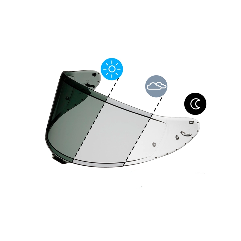 VISOR DE CASCO SHOEI NXR2 - X-SPR PRO CWR-F2 FOTOCROMATICO - 2