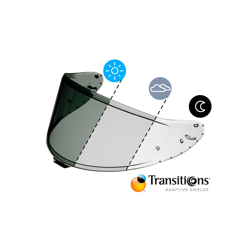 VISOR DE CASCO SHOEI NXR2 - X-SPR PRO CWR-F2 FOTOCROMATICO - 3