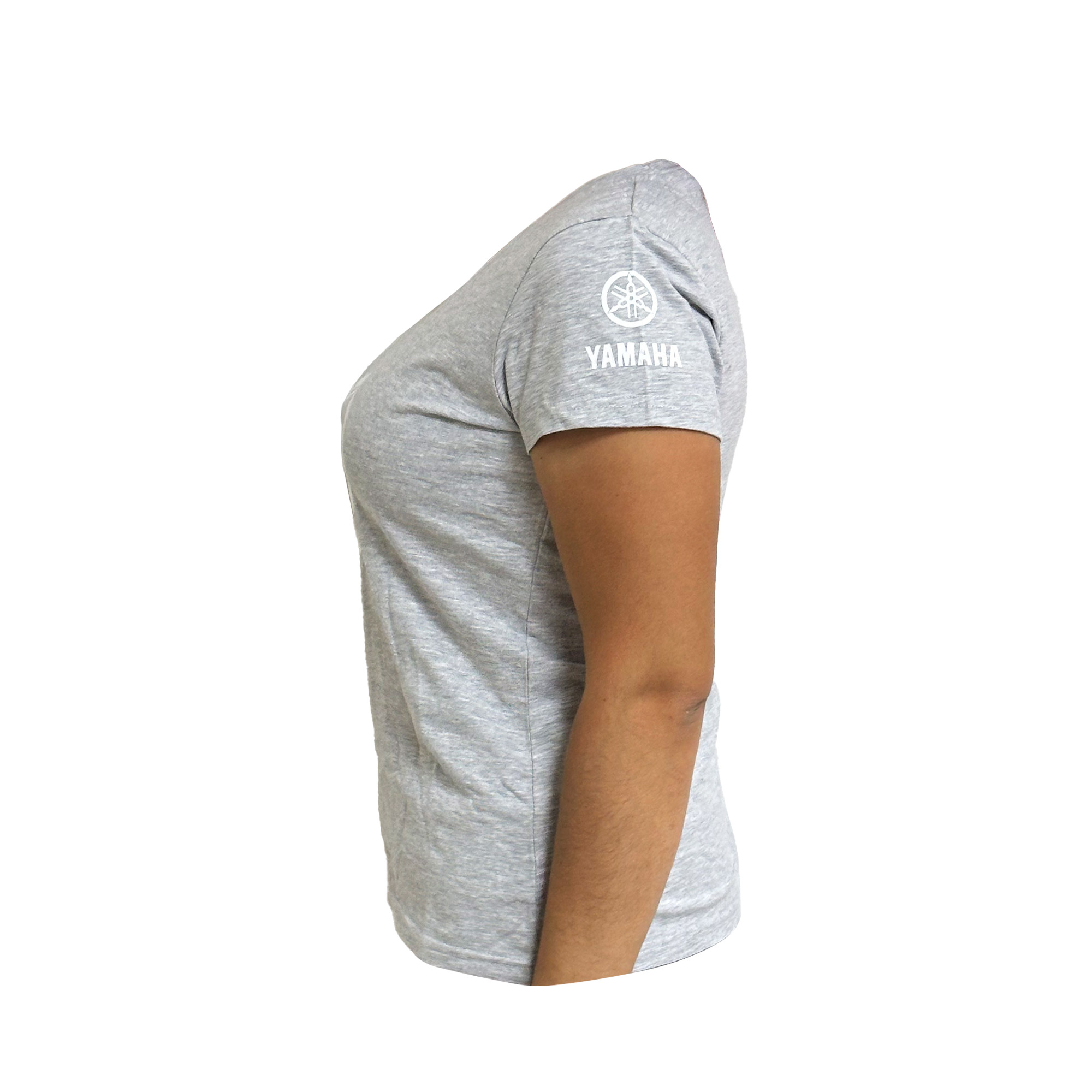 POLERA DE MUJER MANGA CORTA YAMAHA DIAPASON GRIS - 2