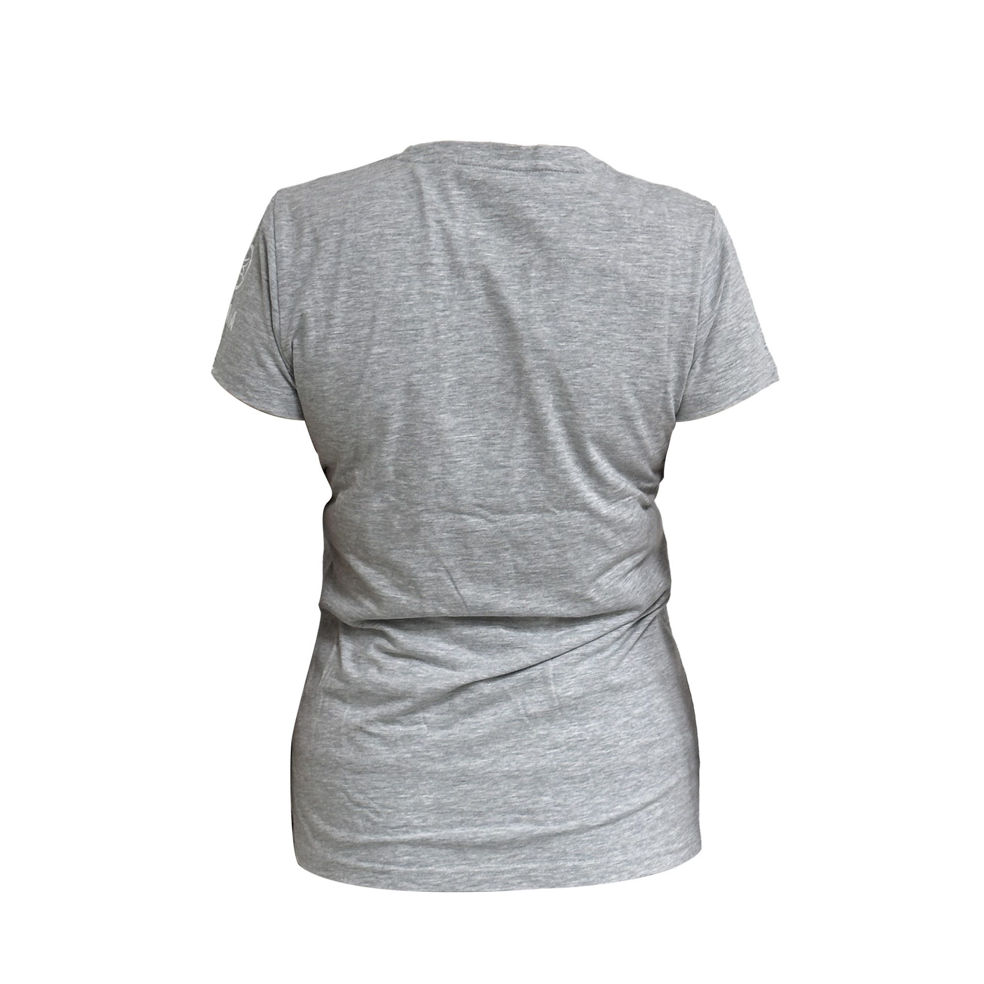 POLERA DE MUJER MANGA CORTA YAMAHA DIAPASON GRIS - 3