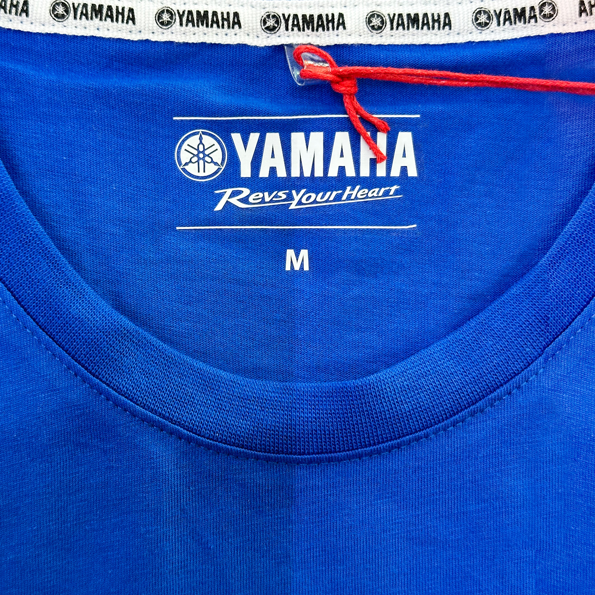 POLERA DE HOMBRE MANGA CORTA YAMAHA SHADOW AZUL - 3