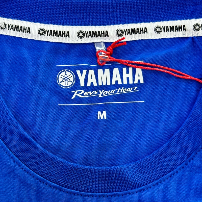 POLERA DE HOMBRE MANGA CORTA YAMAHA PATH AZUL - 3