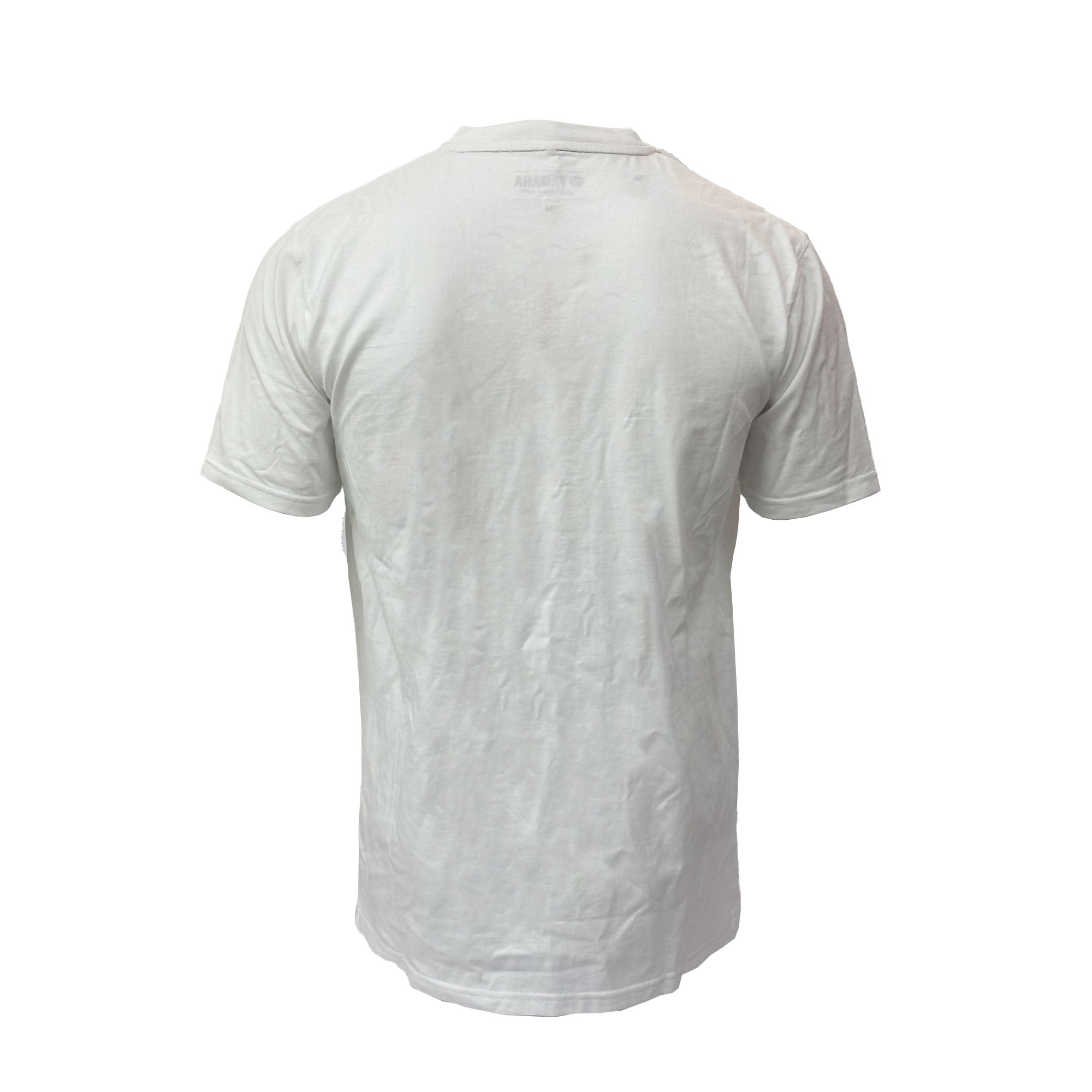 POLERA DE HOMBRE MANGA CORTA YAMAHA BOTON BLANCO - 3