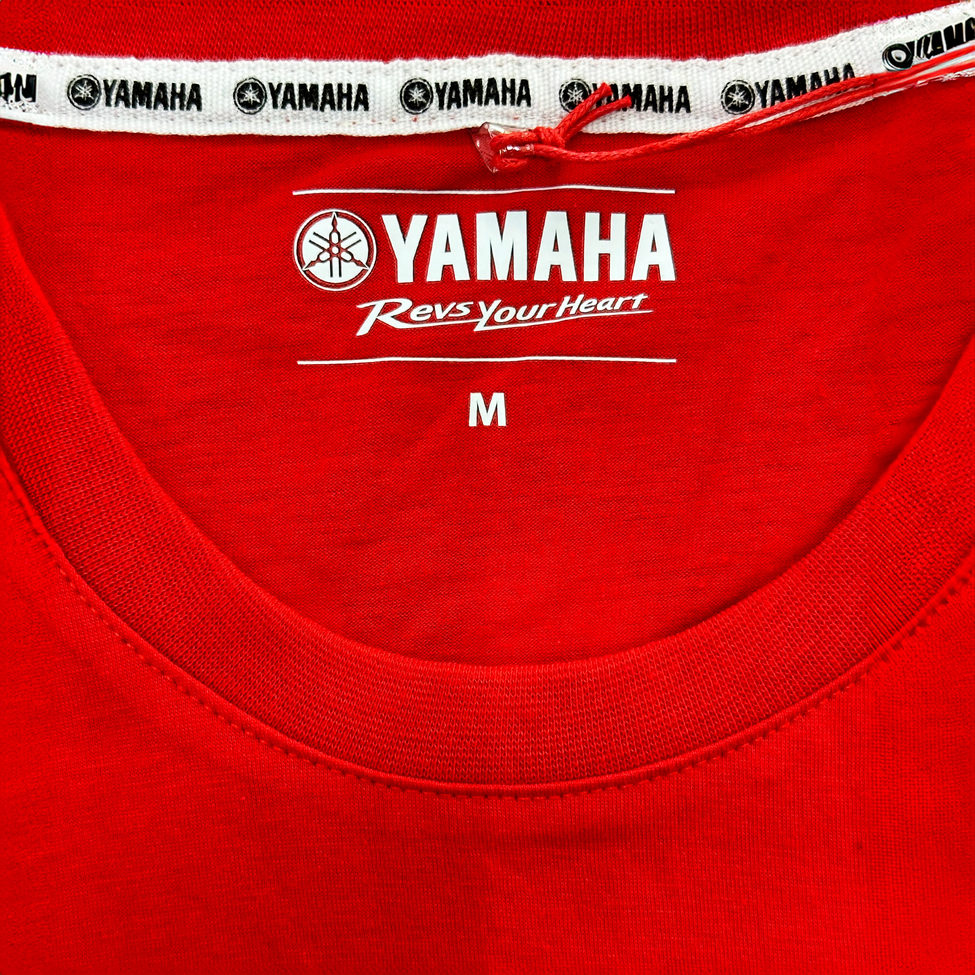 POLERA DE HOMBRE MANGA CORTA YAMAHA PATH ROJO - 3