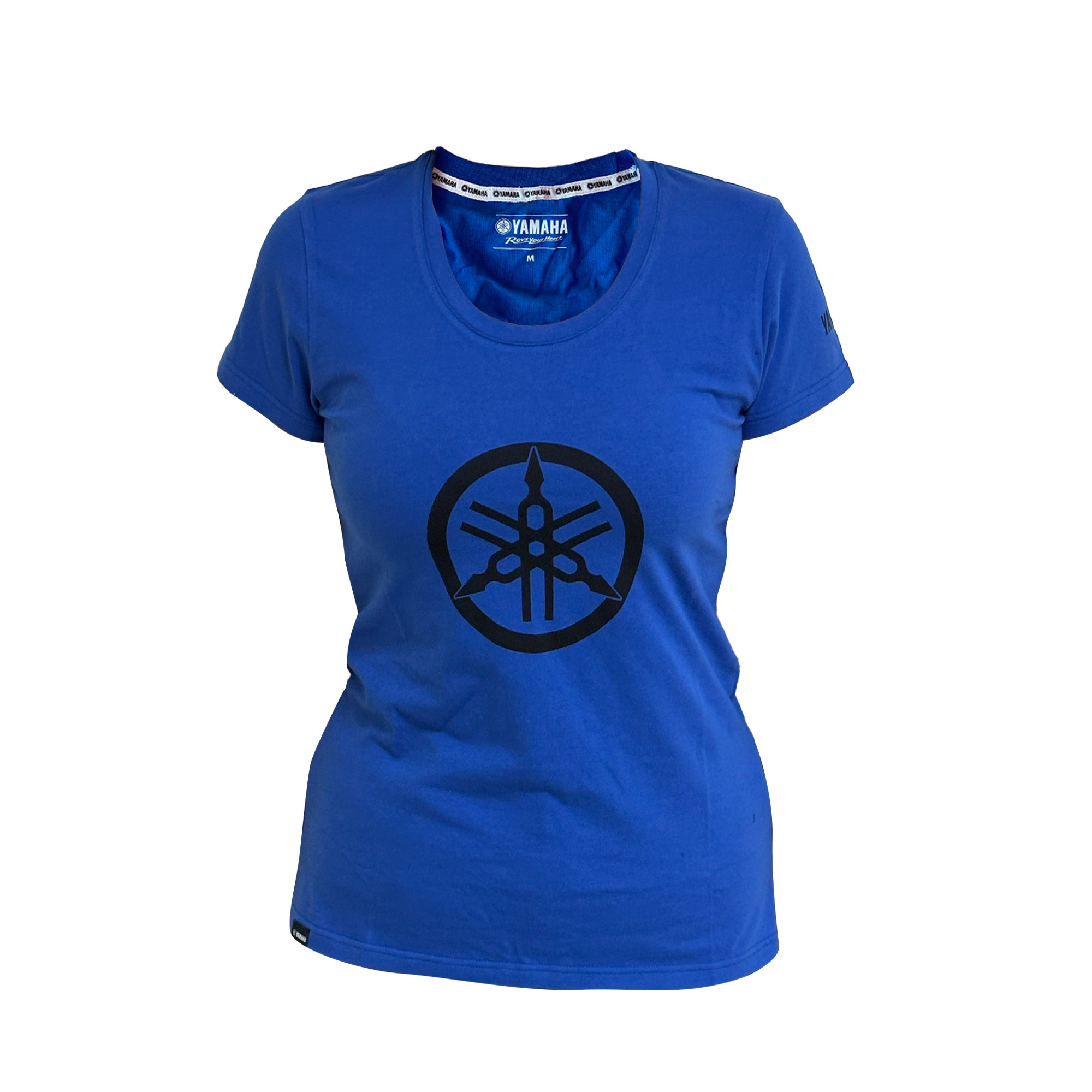 POLERA DE MUJER MANGA CORTA YAMAHA DIAPASON AZUL - 1