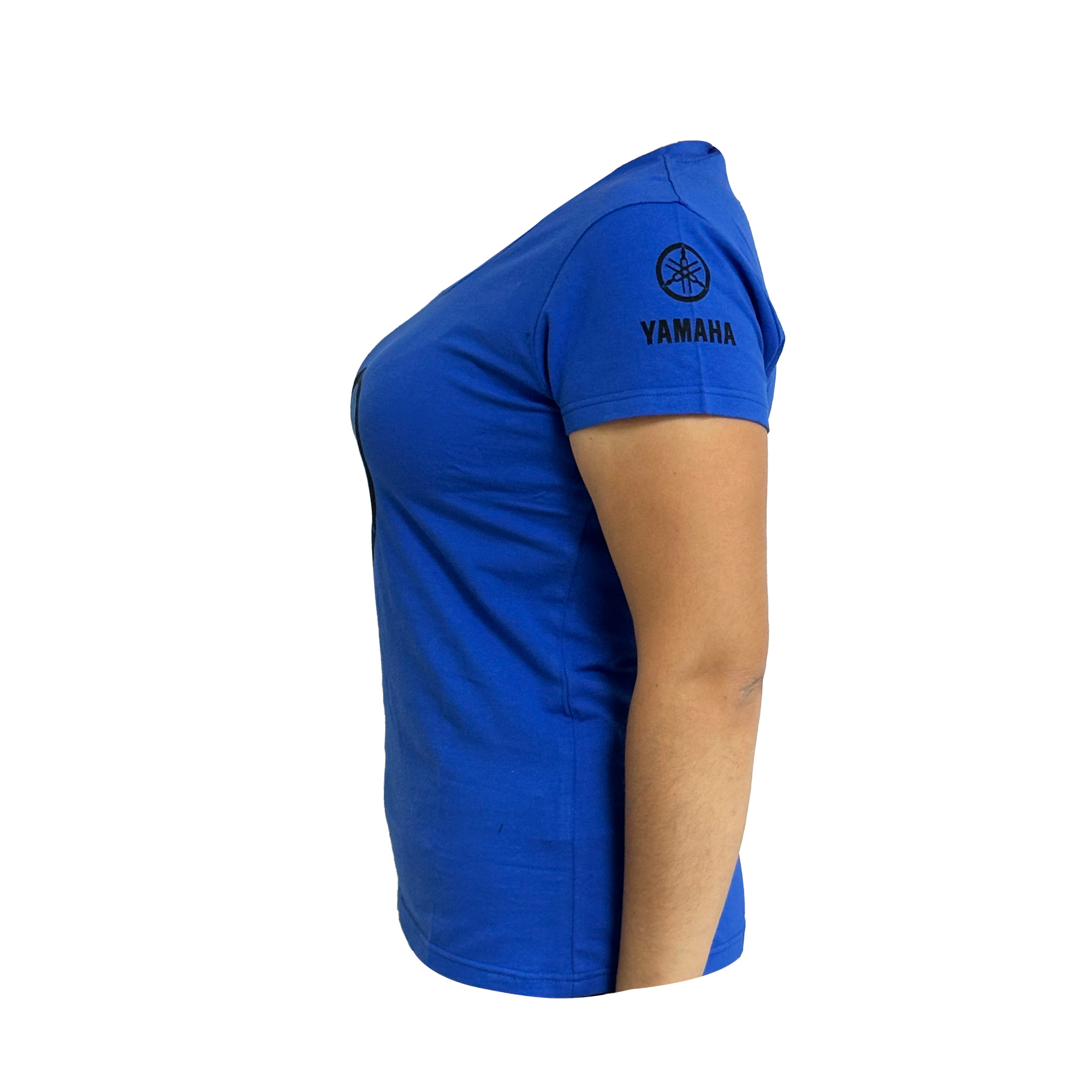 POLERA DE MUJER MANGA CORTA YAMAHA DIAPASON AZUL - 2