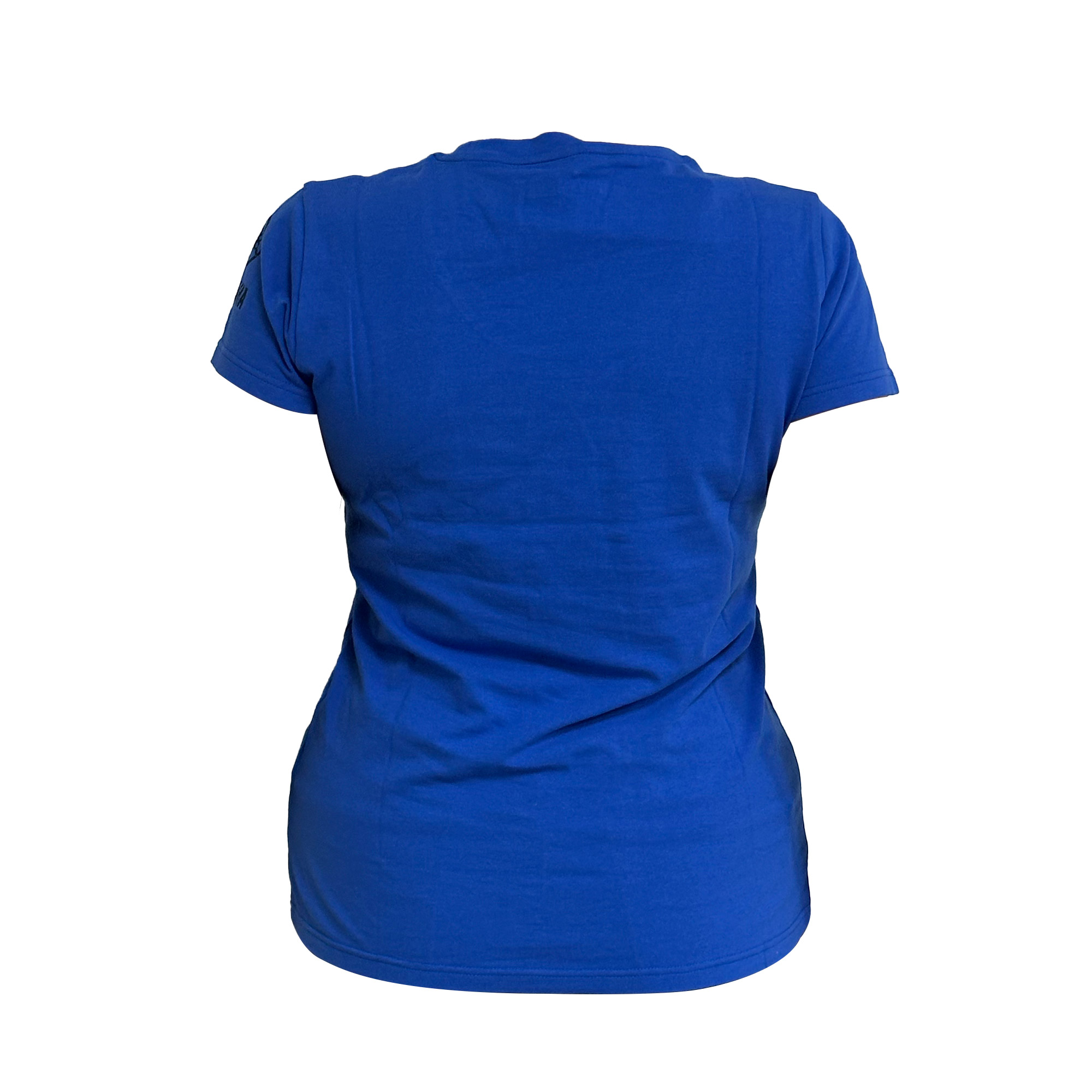 POLERA DE MUJER MANGA CORTA YAMAHA DIAPASON AZUL - 3