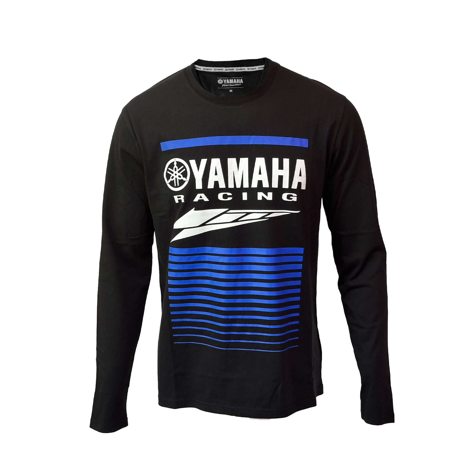 POLERA DE HOMBRE MANGA LARGA YAMAHA RACING NEGRO - 1