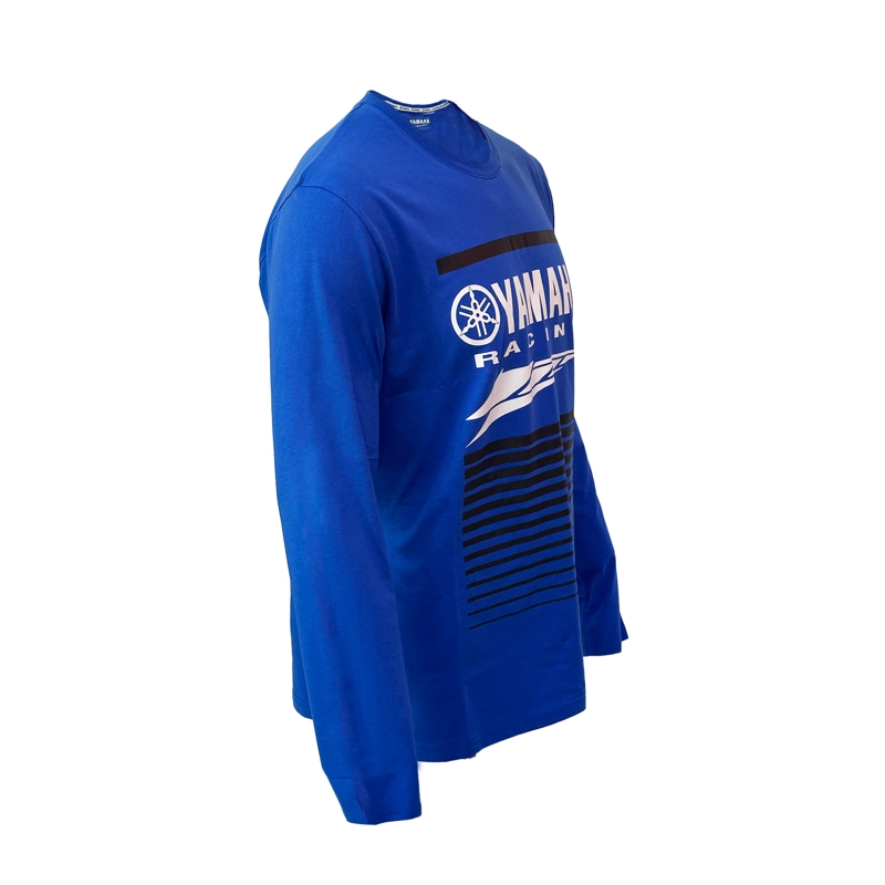 POLERA DE HOMBRE MANGA LARGA YAMAHA RACING AZUL - 2