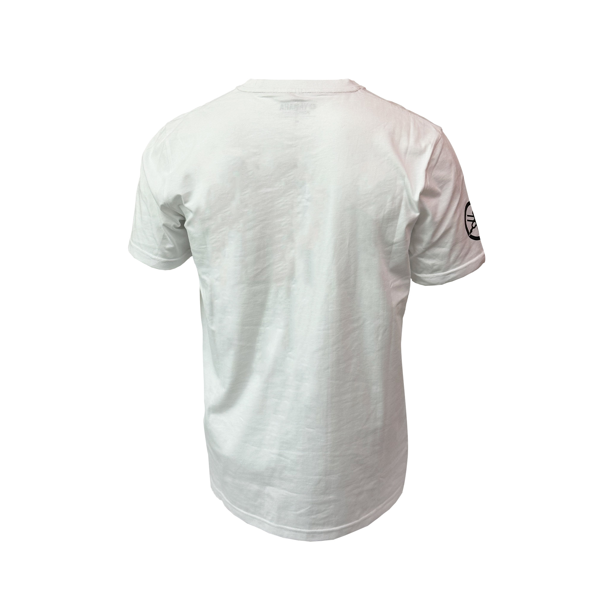 POLERA DE HOMBRE MANGA CORTA YAMAHA RIBBON BLANCO - 4