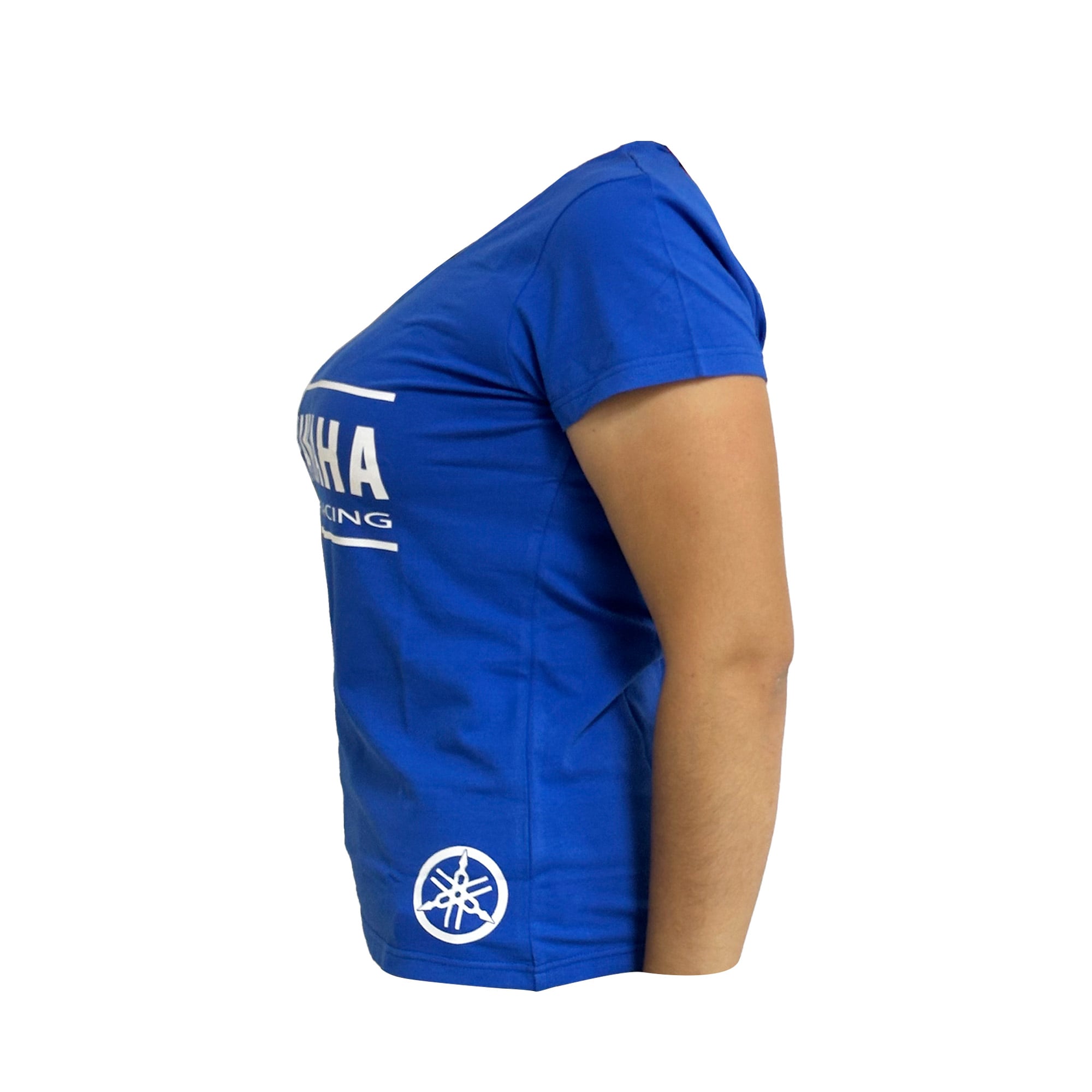 POLERA DE MUJER MANGA CORTA YAMAHA FACT RACING AZUL - 2