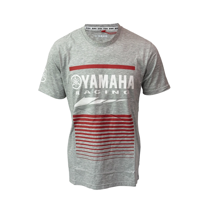 POLERA DE HOMBRE MANGA CORTA YAMAHA RACING GRIS - 1