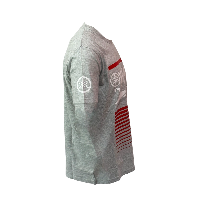 POLERA DE HOMBRE MANGA CORTA YAMAHA RACING GRIS - 2