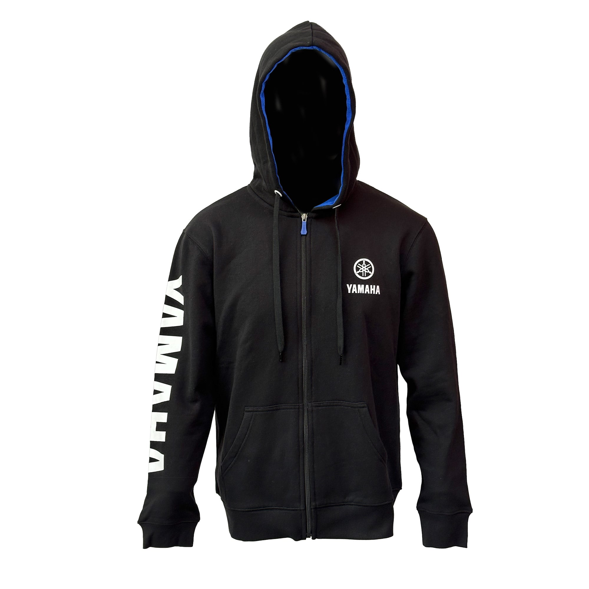 POLERÓN DE HOMBRE YAMAHA MANGA LARGA FULL ZIPPER NEGRO - 3
