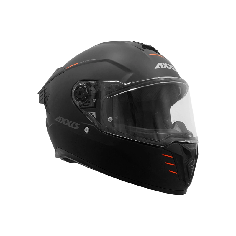 CASCO AXXIS HAWK SV EVO SOLID NEGRO MATE - 2