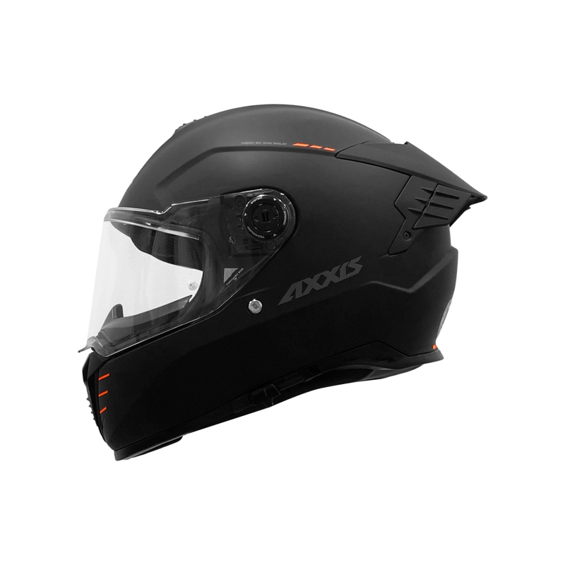 CASCO AXXIS HAWK SV EVO SOLID NEGRO MATE - 3