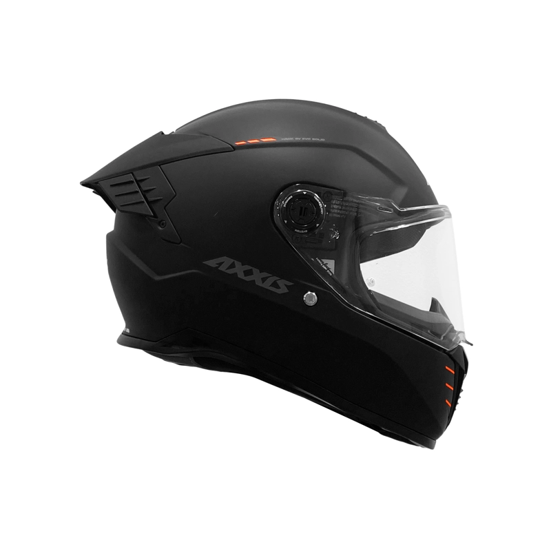 CASCO AXXIS HAWK SV EVO SOLID NEGRO MATE - 4