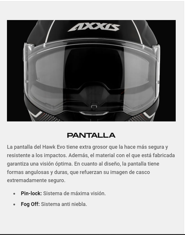 CASCO AXXIS HAWK SV EVO CUBIK NARANJA FLUOR MATE - 3