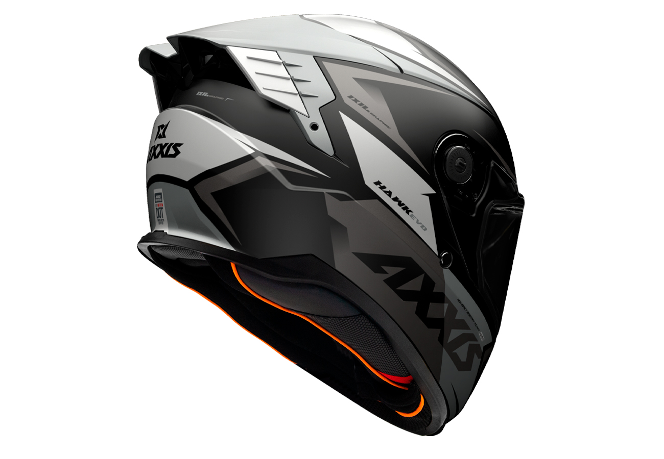 CASCO AXXIS HAWK SV EVO IXIL TITANIO MATE - 3
