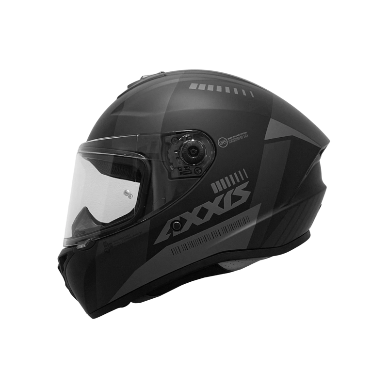 CASCO INTEGRAL AXXIS DRAKEN MP4 NEGRO MATE - 3
