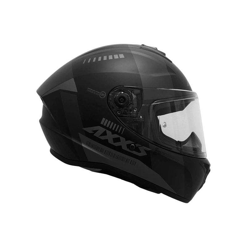 CASCO INTEGRAL AXXIS DRAKEN MP4 NEGRO MATE - 4
