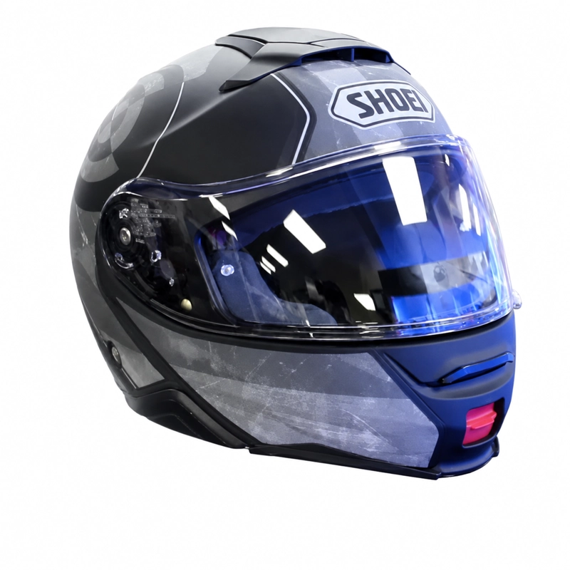 KIT CASCO SHOEI HELMETS NEOTEC II JAUNT TC-5 + 2 VISORES - 2