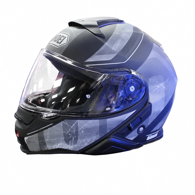 KIT CASCO SHOEI HELMETS NEOTEC II JAUNT TC-5 + 2 VISORES - 3