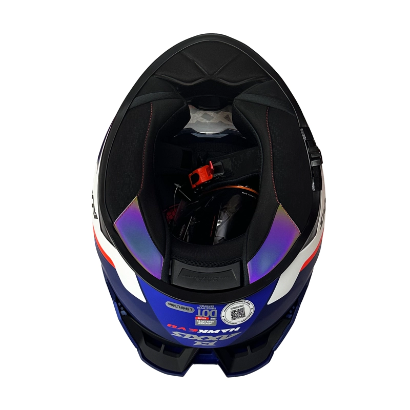 CASCO AXXIS HAWK SV EVO DAYTONA AZUL MATE CE 22.06 - 6