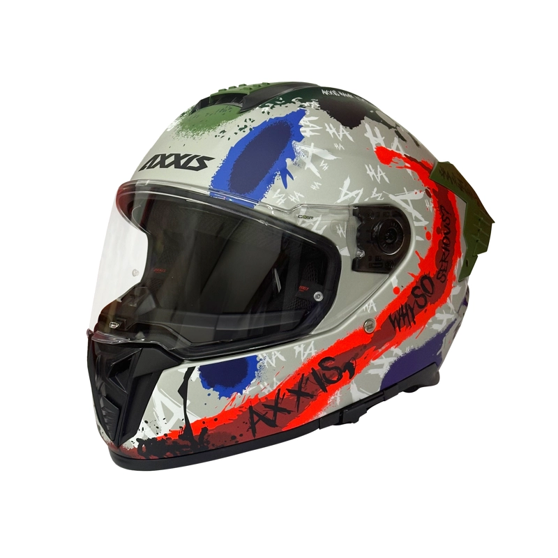 CASCO INTEGRAL AXXIS HAWK SV EVO SICK JOKE MATE CE 22.06 - 1