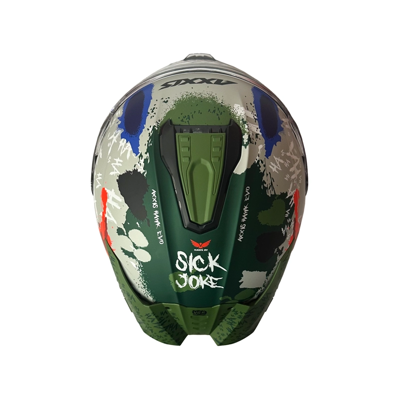 CASCO INTEGRAL AXXIS HAWK SV EVO SICK JOKE MATE CE 22.06 - 6