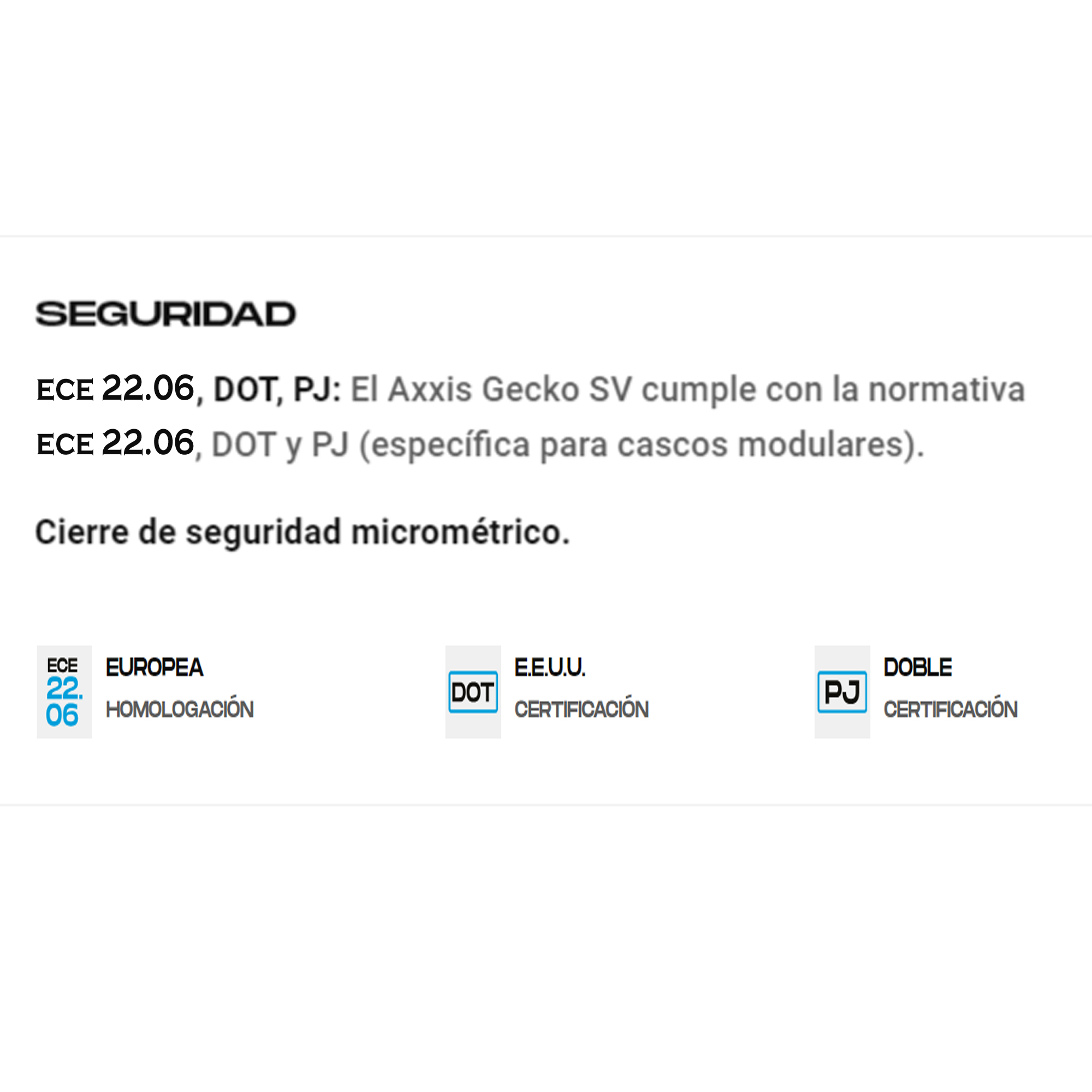 CASCO ABATIBLE AXXIS GECKO SV CAPITAL MATE - 8
