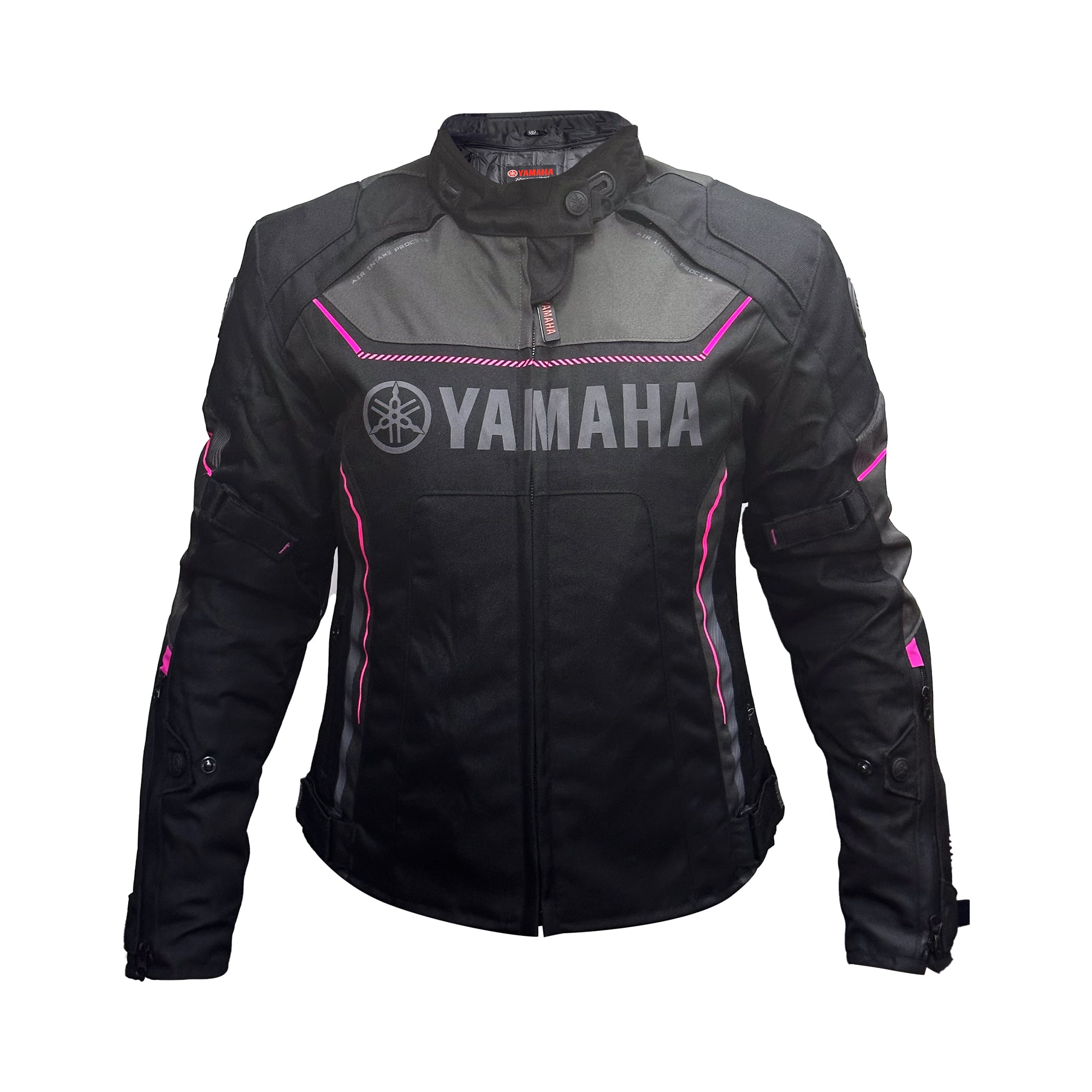 CHAQUETA MANITOBA MUJER WINTER NEGRO GRIS ROSADO - 1