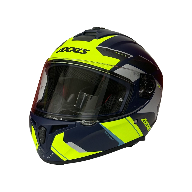 CASCO INTEGRAL AXXIS DRAKEN S SUNRAY C2 FLUOR MATE - 1