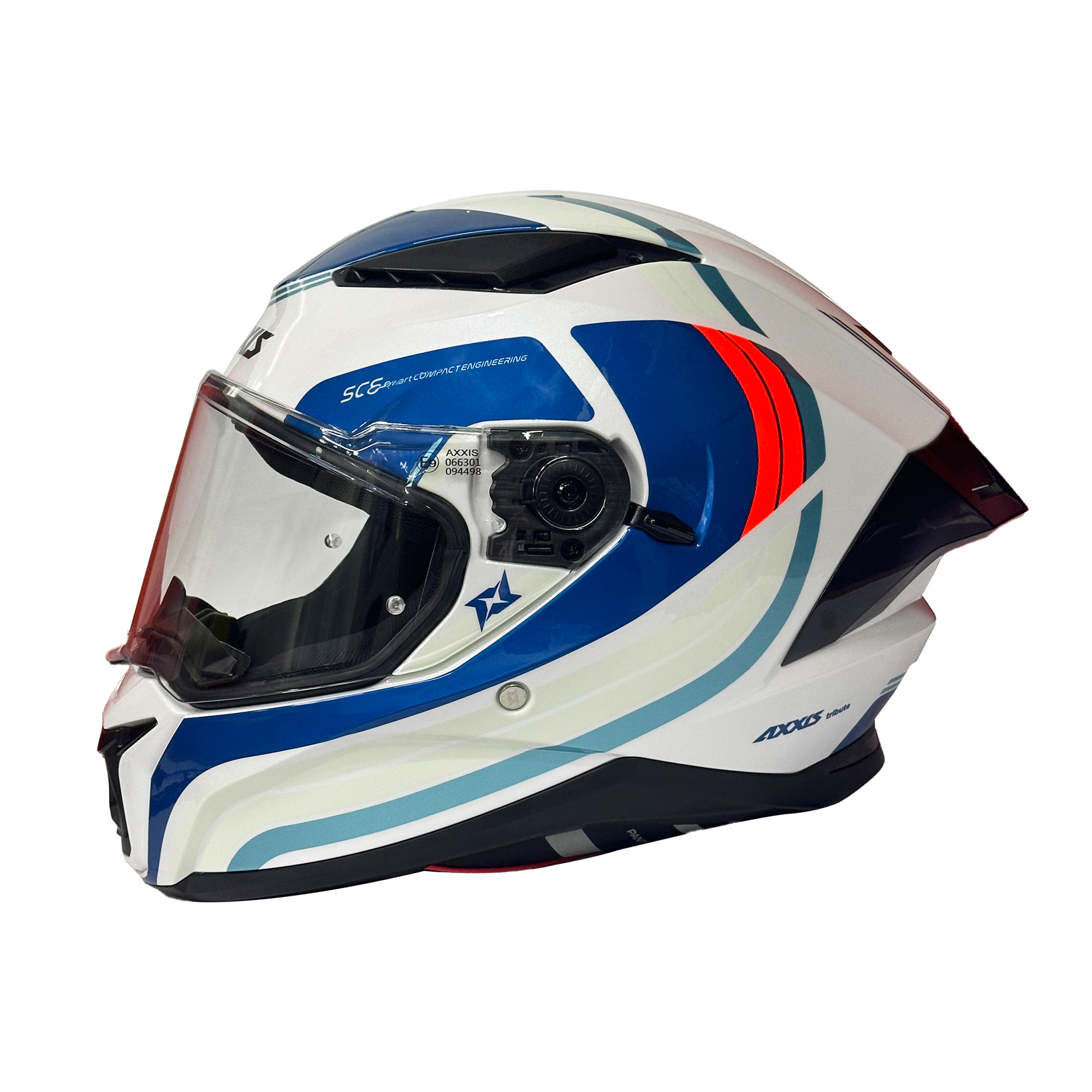CASCO INTEGRAL AXXIS PANTHER SV TRIBUTE BRILLANTE - 2