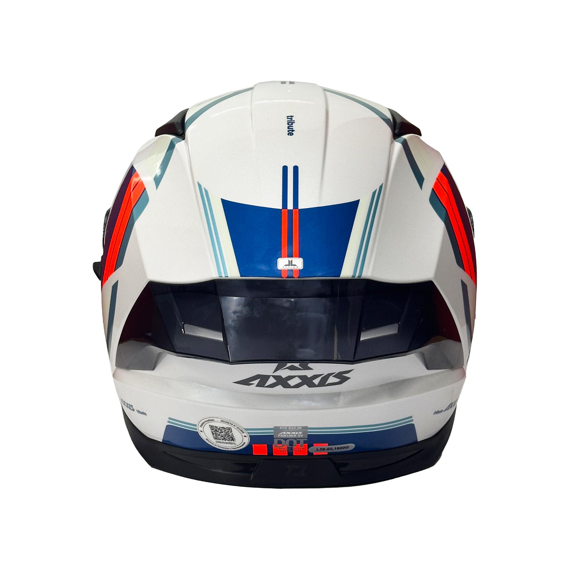 CASCO INTEGRAL AXXIS PANTHER SV TRIBUTE BRILLANTE - 6