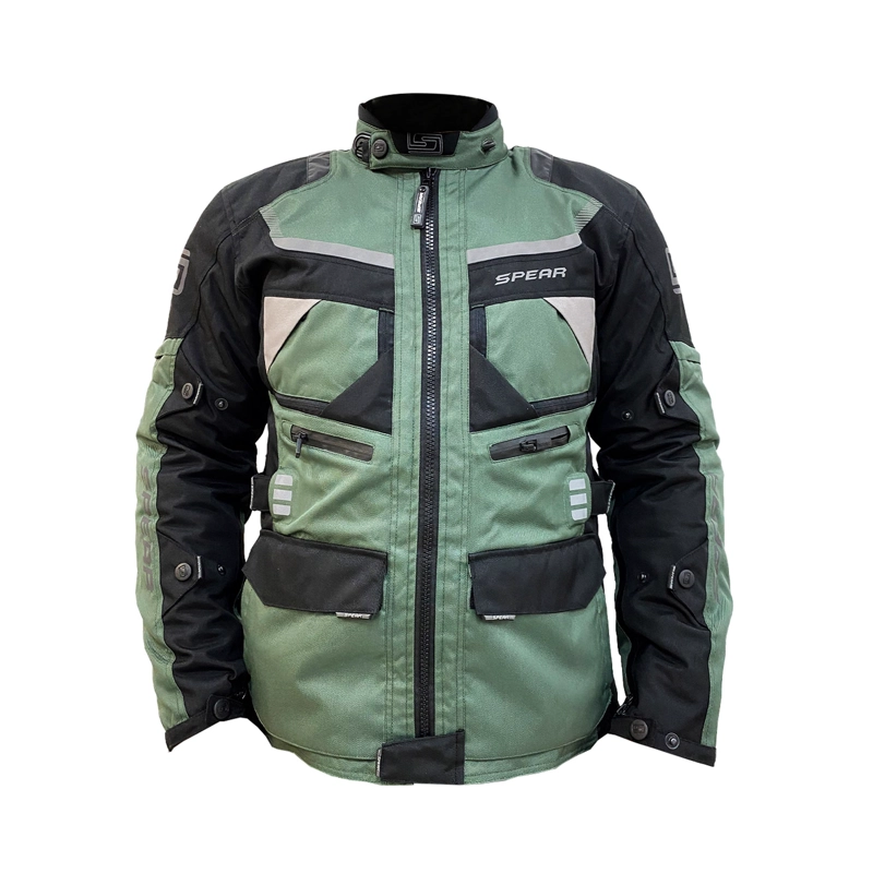 CHAQUETA DE MOTO SPEAR TORNADO MILITAR HOMBRE - 1