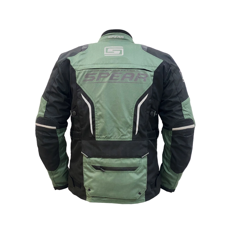 CHAQUETA DE MOTO SPEAR TORNADO MILITAR - 3