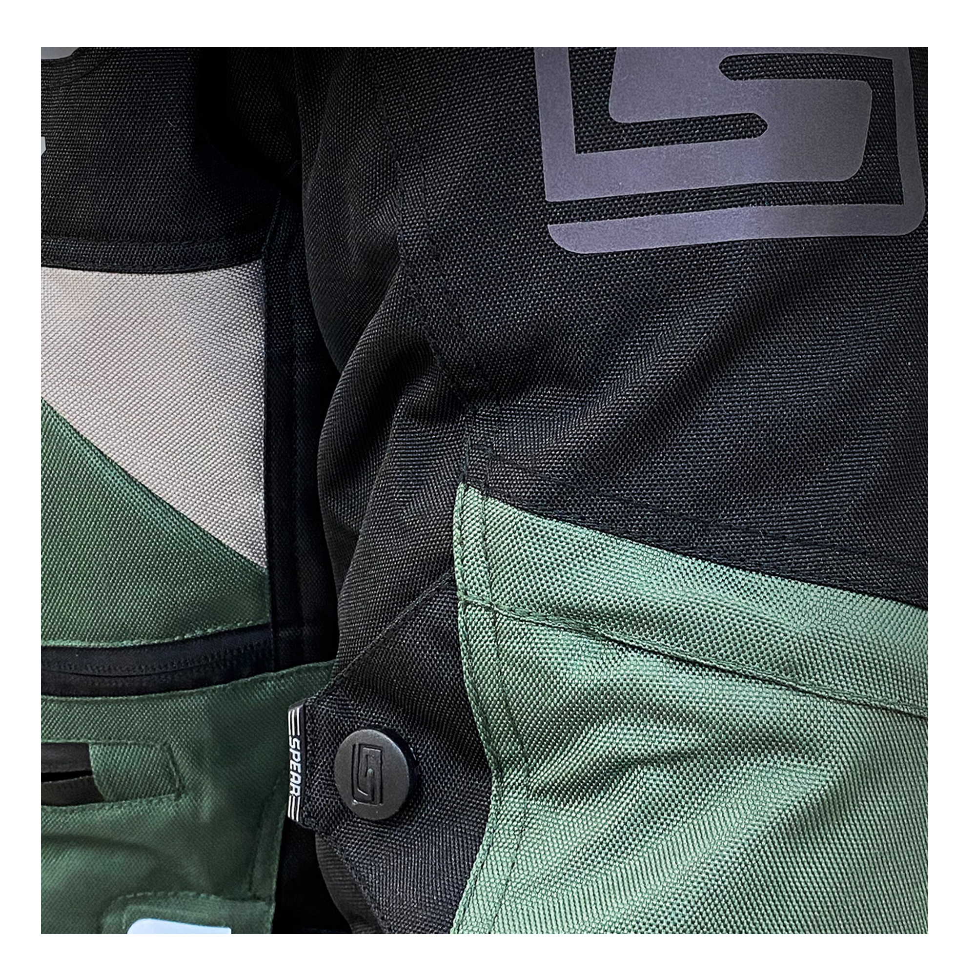 CHAQUETA DE MOTO SPEAR TORNADO MILITAR - 4