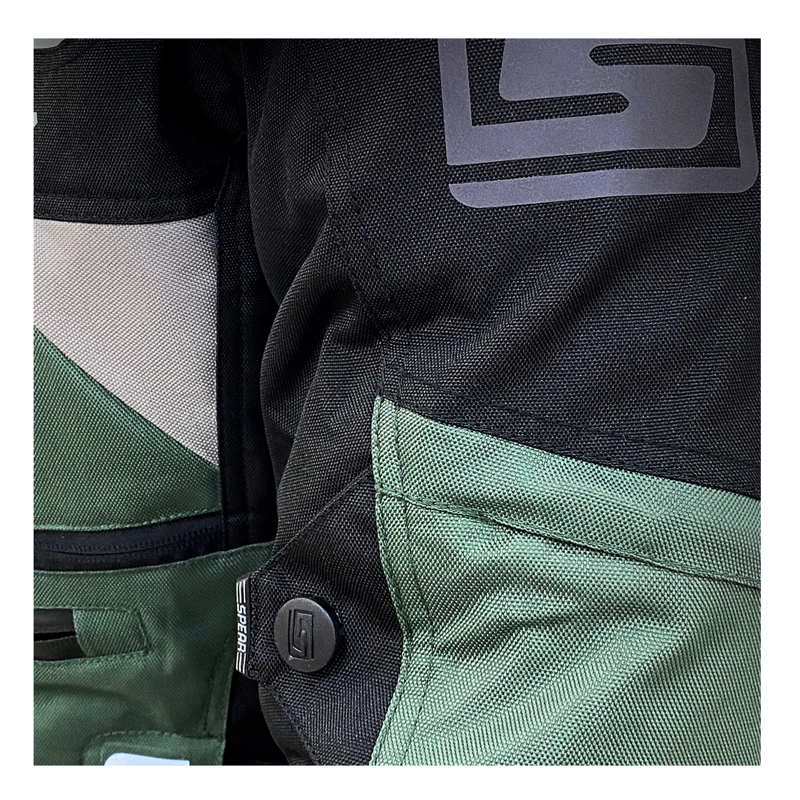 CHAQUETA DE MOTO SPEAR TORNADO MILITAR - 4