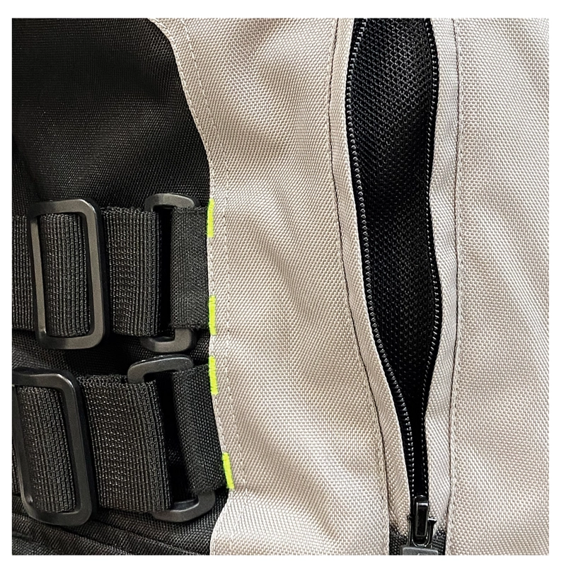 CHAQUETA DE MOTO SPEAR WORLD TOURING NEGRO - 5