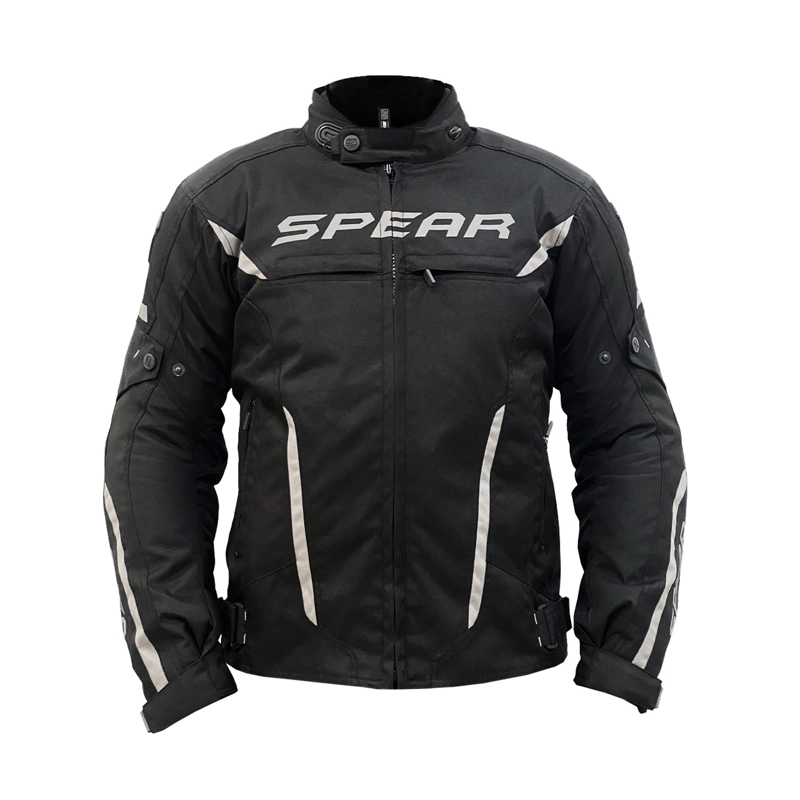 CHAQUETA DE MOTO SPEAR CONCORDE NEGRO L