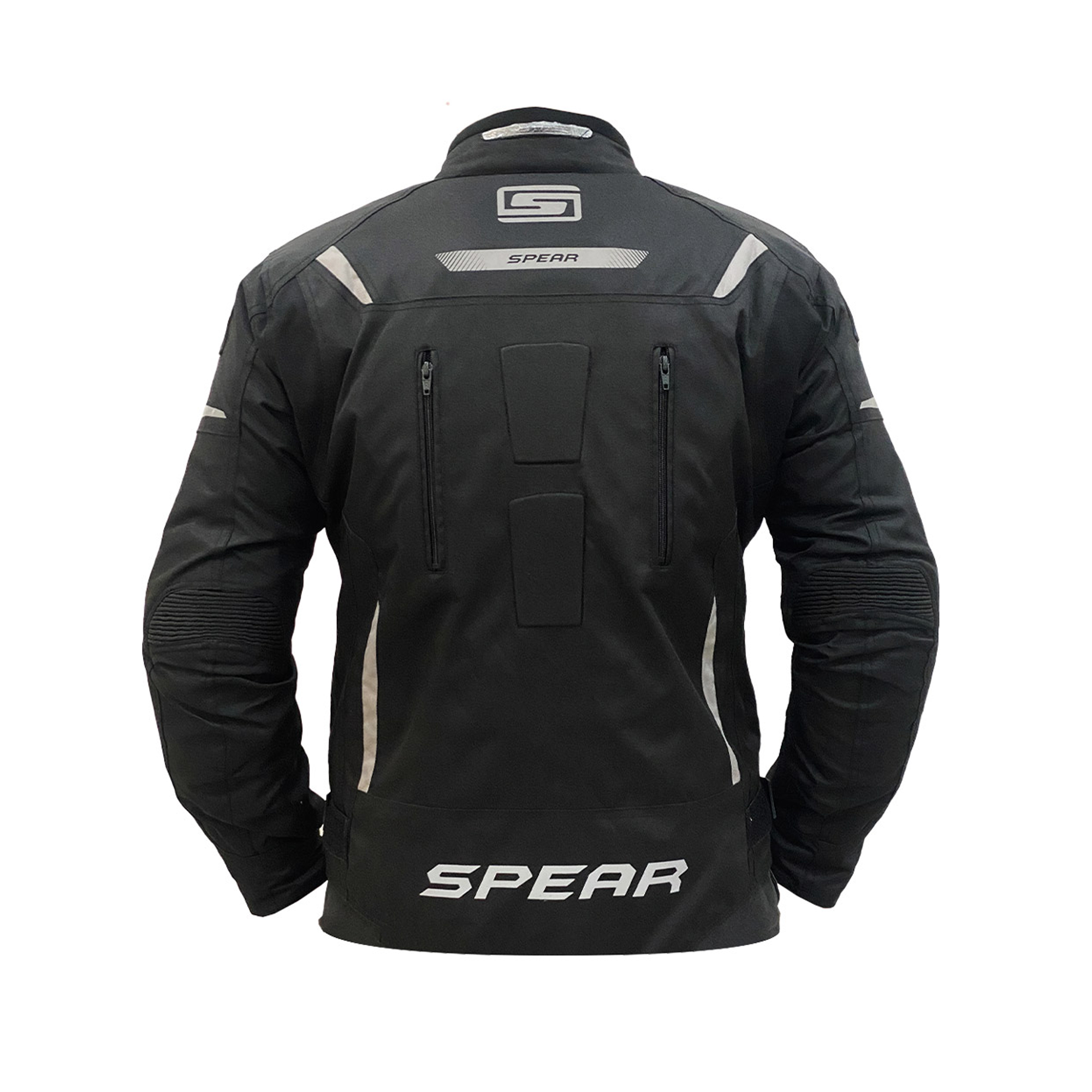 CHAQUETA DE MOTO SPEAR CONCORDE NEGRO - 3