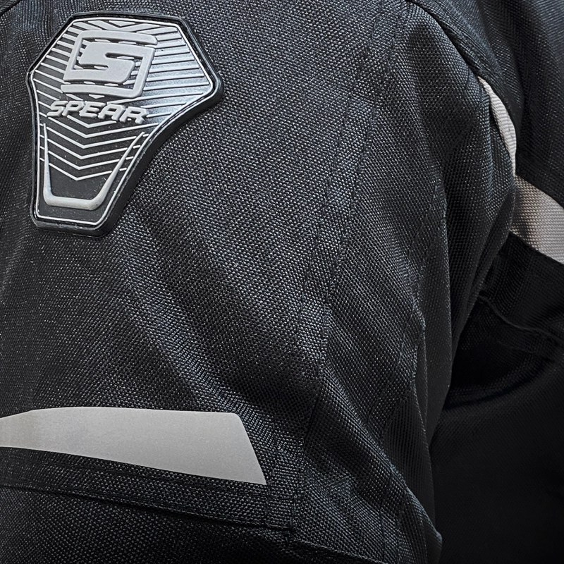 CHAQUETA DE MOTO SPEAR CONCORDE NEGRO - 5
