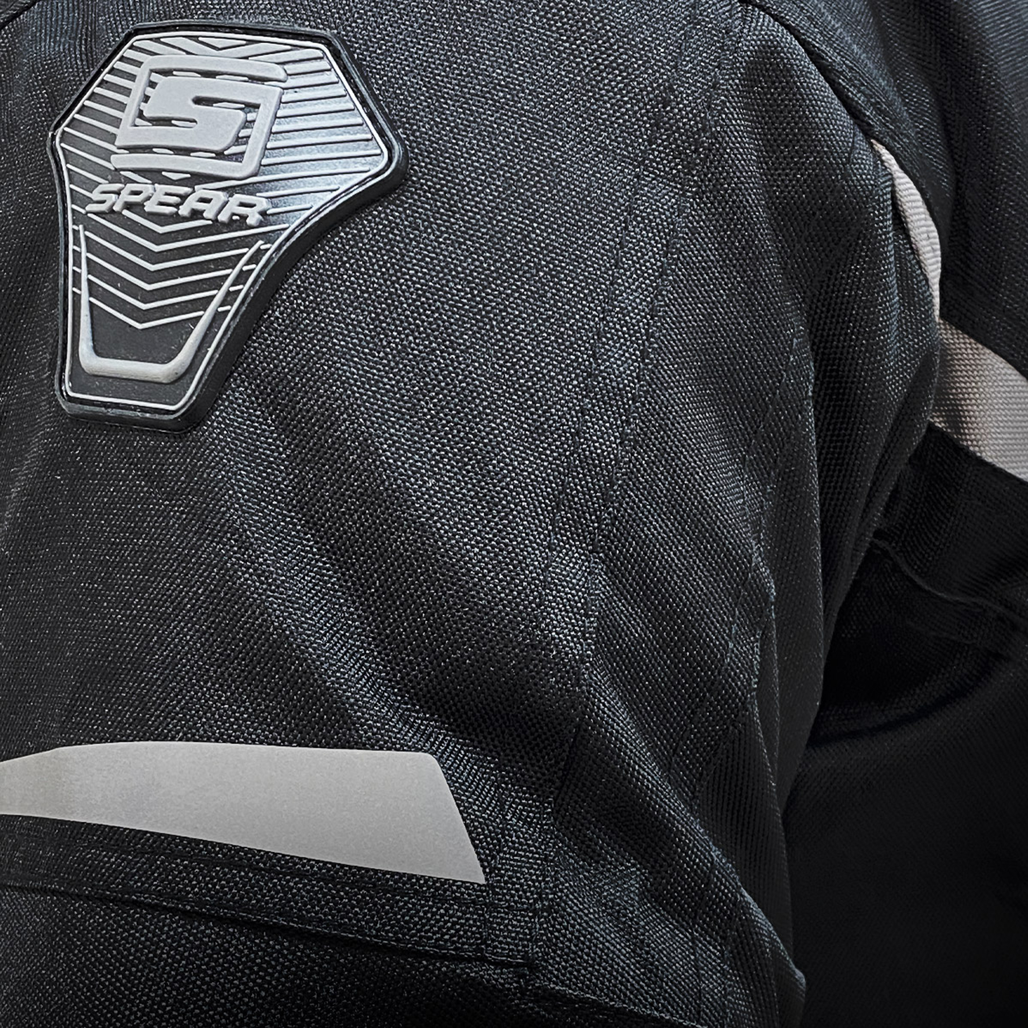 CHAQUETA DE MOTO SPEAR CONCORDE NEGRO - 5