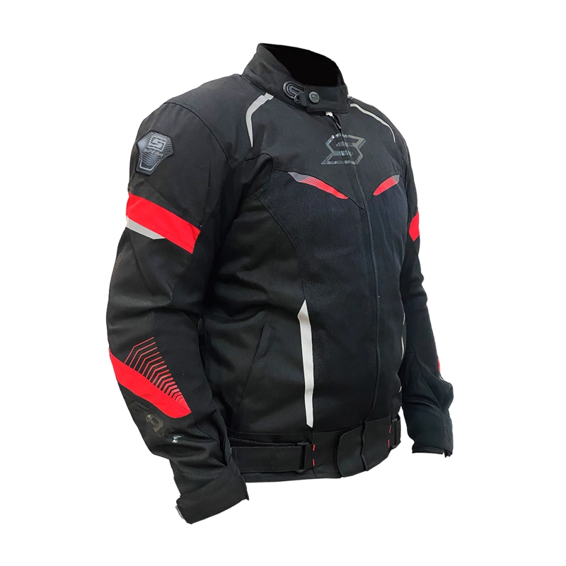 CHAQUETA DE MOTO SPEAR MIF RIDER ROJO - 2