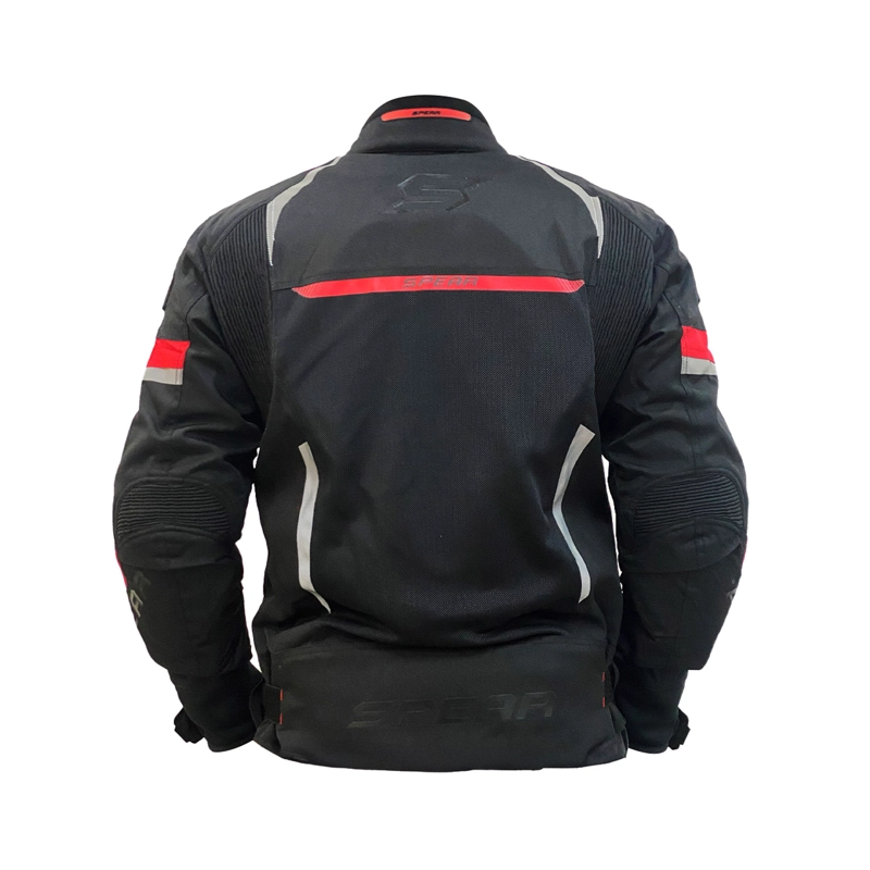 CHAQUETA DE MOTO SPEAR MIF RIDER ROJO - 3