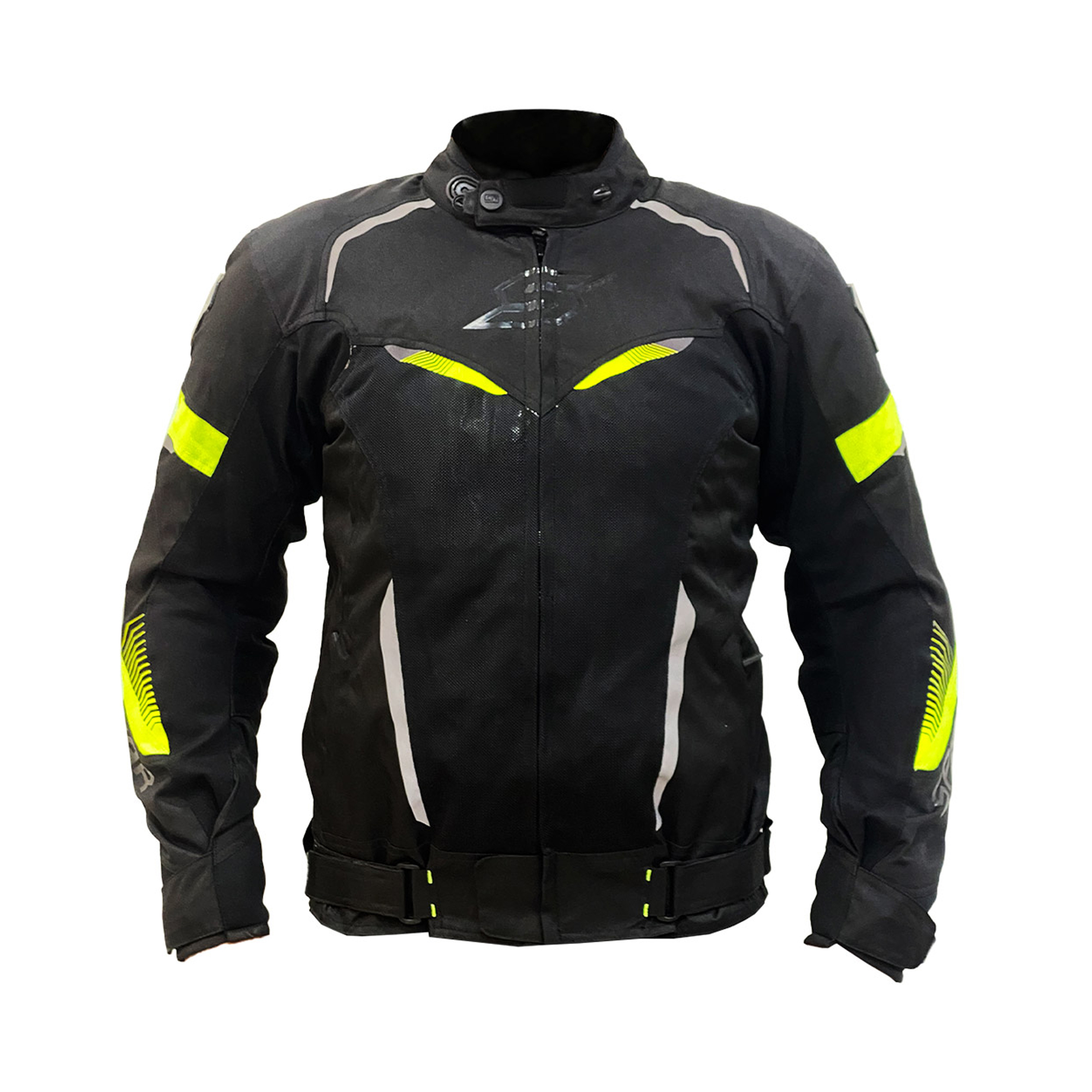 CHAQUETA DE MOTO SPEAR MIF RIDER AMARILLO - 1