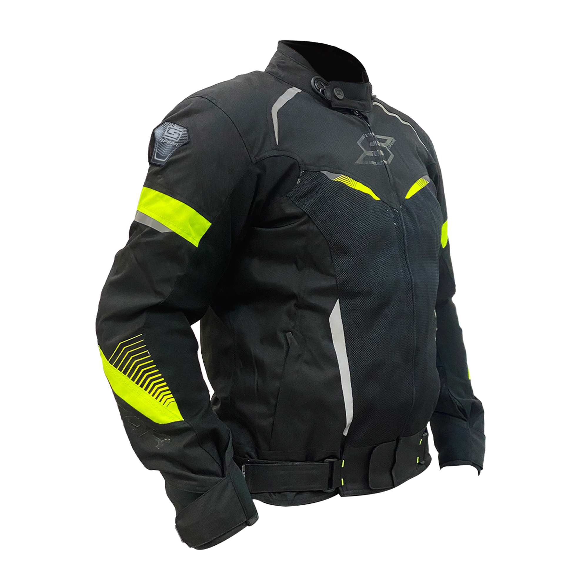 CHAQUETA DE MOTO SPEAR MIF RIDER AMARILLO - 2